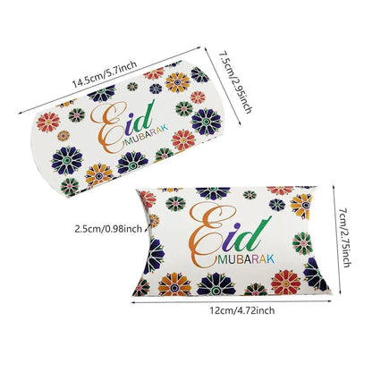Assorted Eid and Ramadan Pillow Gift Boxes - 50 Pieces