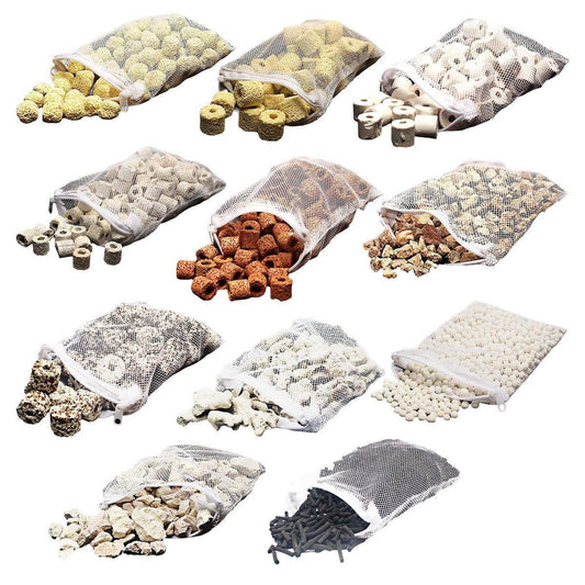 500g Fish Tank Water Filter Media Aquarium Filtration Material Sponge Pad - Nano Ring
