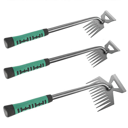 Garden Weeding Digging Tool Farm Household Hoe Durable Handheld Weeder Artifact - 11 teeth
