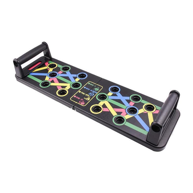 14 in1 Push Up Board Rack Bar Grip Handle Muscle Train Gym Workout Fitness Stand