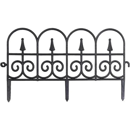 12pcs Outdoor Plastic Garden Fence Decorative Hedge Fence for Patio Landscaping