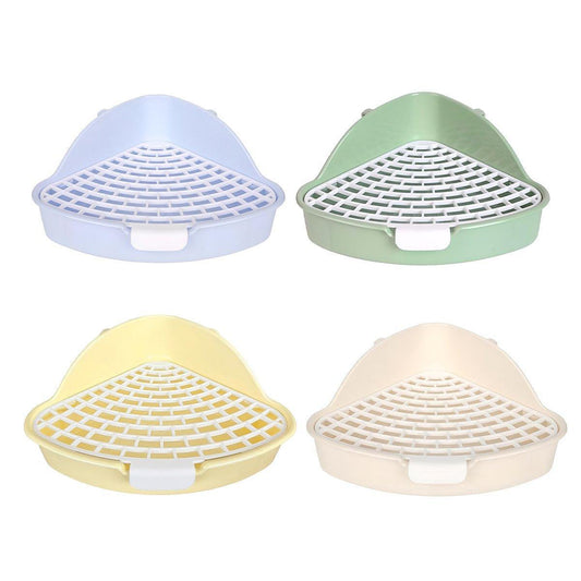 Rabbit Litter Box And Small Animals Pet Toilet Pee Pad Supplies Potty Rabbit - Yellow