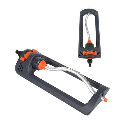 1 19-Hole Oscillating Lawn Sprinkler with 4 Spray Modes