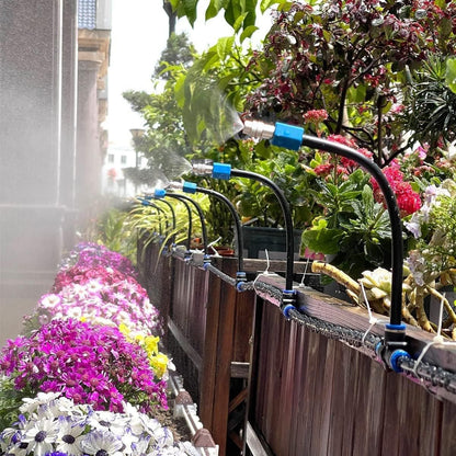 5M 10M 20M Garden Watering System Adjustable Spray Irrigation Hose Sprinkler - 5m