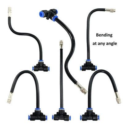5M 10M 20M Garden Watering System Adjustable Spray Irrigation Hose Sprinkler - 5m