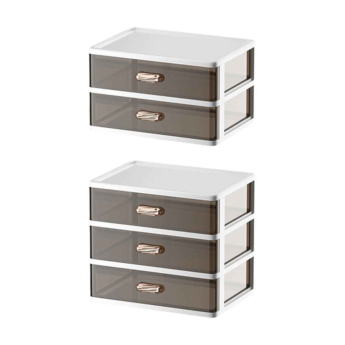 2/3 Tier Organizer Storage Shelf Multi Functional Cosmetic Bathroom Organizer Rack - Two-Layer