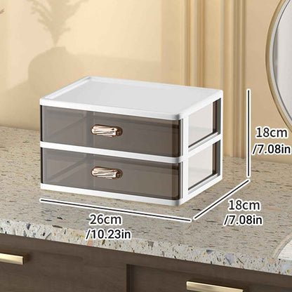 2/3 Tier Organizer Storage Shelf Multi Functional Cosmetic Bathroom Organizer Rack - Two-Layer