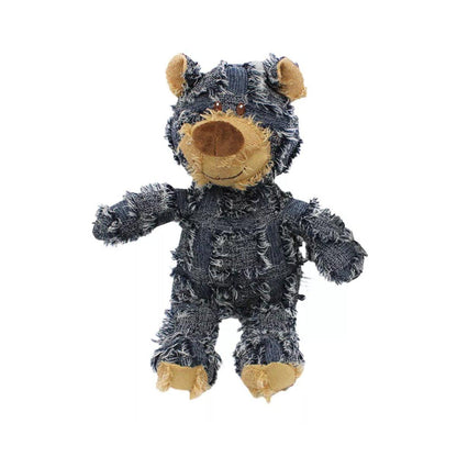 Puppy Squeaky Plush Toy Small Dog Chew Soft Bear Pet Companion - Brown-28cm