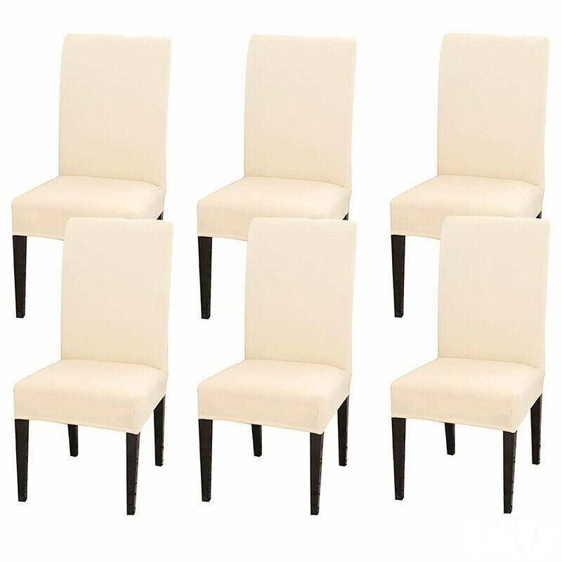 6X Stretch Chair Cover Seat Covers Spandex Washable Banquet Wedding Party Decora - Lake Blue