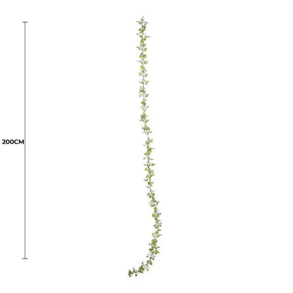 Artificial Hanging English Ivy Garland UV Resistant 200cm