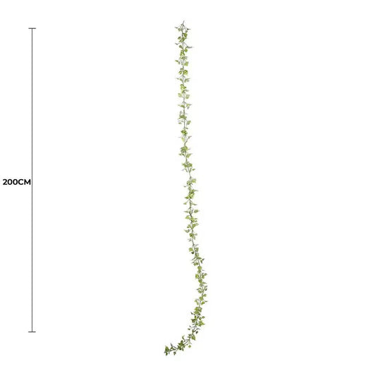 Artificial Hanging English Ivy Garland UV Resistant 200cm