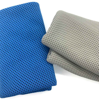 Purple 4-Piece Portable Cooling Towel Set - Quick-Dry Ice-Cool Towel for Sports, Travel, and Heat Relief