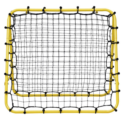 40"x35"x37" Soccer Rebounder Net Kick-Back Portable Football Training Gift