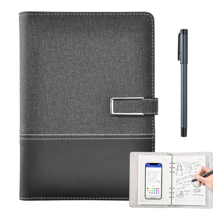 Smart Digital Notebook AI Powered Digital Sketchbook Set with Sync Pen and A5 Erasable Paper Refill for Drawing Writing Notetaking Bluetooth Real Time Sync