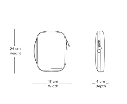 Flightmode Cable Organiser - BLACK
