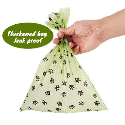Livingtoday Pet Dog Poop Dispenser and 135 Pcs Biodegradable Unscented Waste Bags