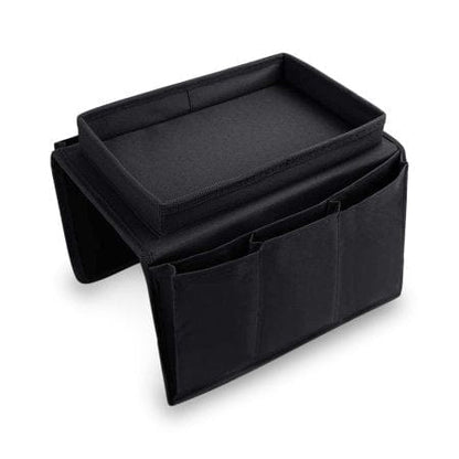 Sofa Armrest Fabric Organiser Side Pouch Storage Bag Damp Proof Double Sided