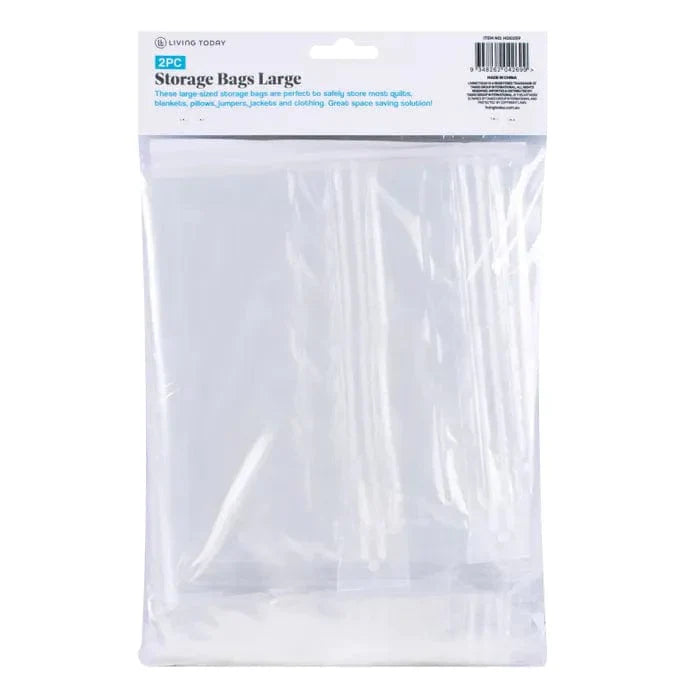 2 Pcs Livingtoday Vacuum Compression Storage Bags Large