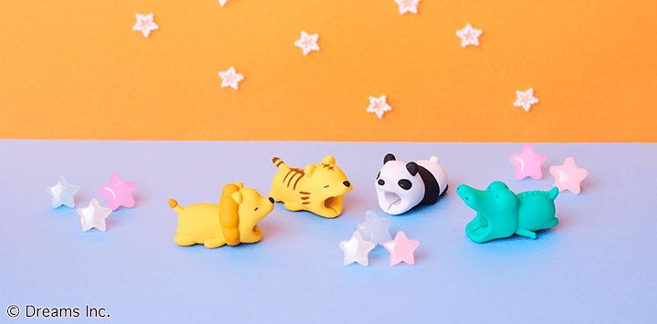 5 Pcs Animal Collection Silicon Cable Protector Pack-Random Design Selected