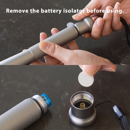 Brillar Aluminium  Torch - Gunmetal