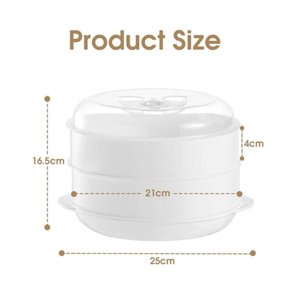 2 Tier Microwave Steamer