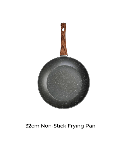 3 Pcs Clevinger Non-Stick Frying Pan Set 24/28/32cm