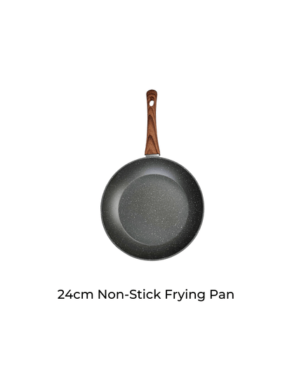 3 Pcs Clevinger Non-Stick Frying Pan Set 24/28/32cm