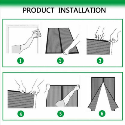 Summer Instant Door Screen