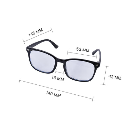 Livingtoday Blue Light Filter Glasses Black