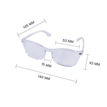 Livingtoday Blue Light Filter Glasses Clear