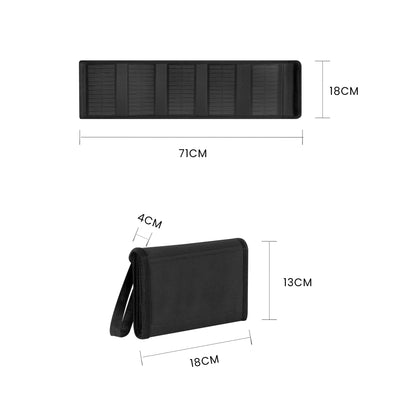 Brillar Off The Grid 10W Foldable Solar Charger