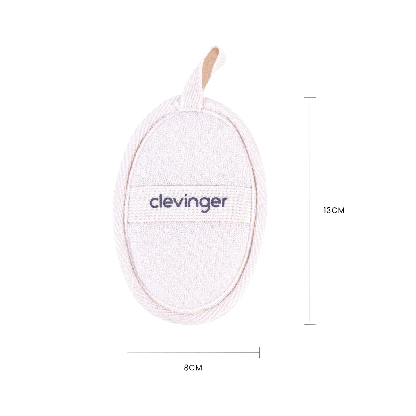 6 pcs Clevinger Eco Oval Facial Exfoliating Loofah – Biodegradable Skin Exfoliation Pads