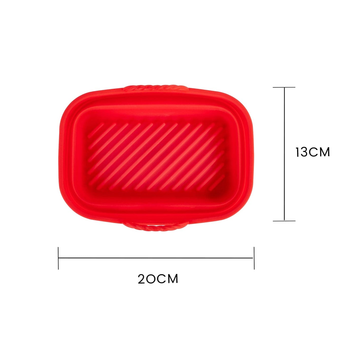 Collapsible Silicone Air Fryer Oven Microwave Liner Rectangle