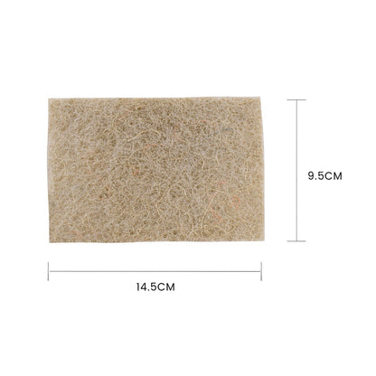 2 Pcs Clevinger  Natural Fibre Scouring Pad