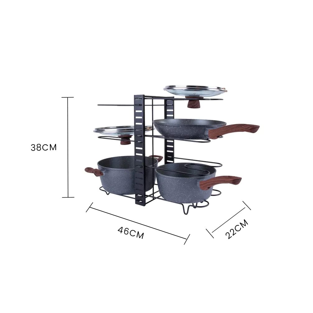 Livingtoday Kitchen Rack Double Sided Organiser