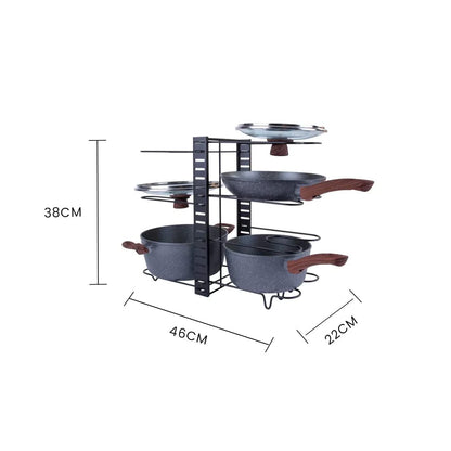 Livingtoday Kitchen Rack Double Sided Organiser