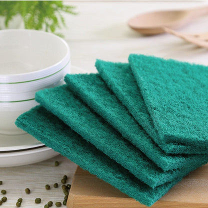 50 Pcs  Heavy‑Duty Non‑Scratch Scouring Pads – Quick‑Dry Kitchen & BBQ Cleaning Pads